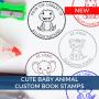 From The Library Of Embosser, Cute Baby Animals		