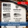 1776 USA Address Stamp – “We The People” Patriotic Return		