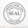 Custom Self-Inking Corporate Seal Stamp