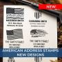 1776 USA Address Stamp – “We The People” Patriotic Return