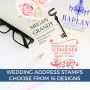 Square Address Stamp–Self-Inking Return Address Designs
