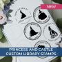 Customized Princess Book Stamper - Personalized Stamp		
