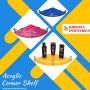 Wall Mounted Acrylic Corner Shelf Manufacturers in India