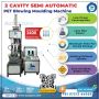 2 Cavity Semi Automatic PET Blowing Moulding Machine Manufac