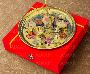 Adorn Your Rituals with Adaak's Pooja Thali Peacock Design