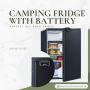 Stay Powered & Cool with a Portable Camping Fridge Freezer f