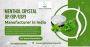 Menthol Crystal (IP/BP/USP) Export Potential in India