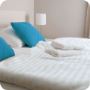 Buy T250 Stripe White Bed Sheets – Luxurious Hotel Bedding