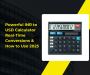 Powerful INR to USD Calculator: Real-Time Conversions