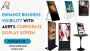 Enhance Your Brand with Aiir9 Corporate Display Screens