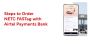 Steps to order NETC Fastag with Airtel Payments Bank