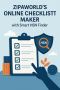Zipaworld’s Online Checklist Maker with Smart HSN Finder