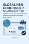 Global HSN Code Finder for All Shipment Types