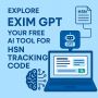 Explore Exim GPT Your Free AI Tool for HSN Tracking Code