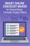 Smart Online Checklist Maker for Streamlining Complex Supply