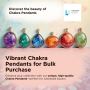 Wholesale Chakra Pendants  for Bulk Crystal Jewellry Supplie