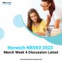 Norwich NR593 2023 March Week 4 Discussion Latest