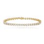 Heart Diamond Tennis Bracelet – Elegant & Personalized Jewel