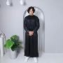 Black Emirati Thobe for Men | Islamic Jubba | Alhaya Fashion