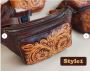 Buy Hand Tooled Leather Belt Bag online Buy Hand Tooled Leather Belt Bag online