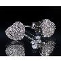 Buy Lightweight heart shape diamond earrings Online