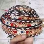 Buy Handmade Stump Work Style With Stencil Waist Leather Bel