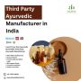 Third Party Ayurvedic Manufacturer in India