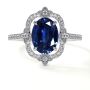  Ring Setting With Pave Set Round Diamonds (0.37cttw)
