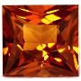 Square 1.73 Carat Natural Hessonite Garnet - Untreated