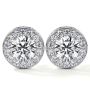 Classic 1.82 cttw Round Diamond Earring Designs