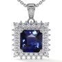 Classic Round Diamond Necklace Pendant (0.88 cttw)