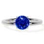 Stunning Blue Sapphire Engagement Ring for Women