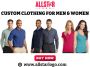 Custom Clothing for Men & Women – Perfect for Your Brand