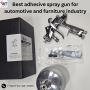 Best adhesive spray gun for automotive and furniture industr