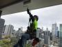 High Rise Window Cleaning in Docklands
