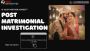 Post Matrimonial Investigation in Delhi – Secure Your Marrie