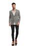 Men’s Light Grey Check Formal Fit Blazer