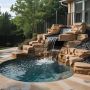 Custom Swimming Pool Spillways ~ Amazon Stone