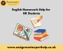 English Homework Help for UK Students