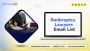 Get Ahead with Our Exclusive Bankruptcy Lawyers Email List!