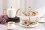 Amelis 2Tier Cake Stand White Confection Display Table Stand