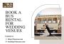Book a Bus Rental for Wedding Venues
