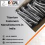 Lightweight Titanium Fasteners for Industrial Use