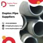 Duplex Pipe and DSS Seamless Pipe Manufacturer