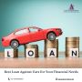 Anu Enterprises | Best Loan Against Cars for Your Financial 