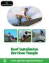 Roof Installation Services Temple