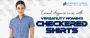 CASUAL ELEGANCE COMES WITH VERSATILITY WOMEN'S CHECKERED SHI