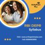 rbi depr syllabus