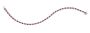 Elegant Ruby and Diamond Line Bracelet – Timeless Luxury & S