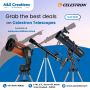 Explore the Universe with Celestron Telescopes – Available a